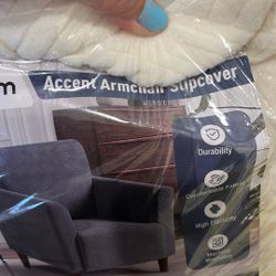 Accent armchair, slip cover
