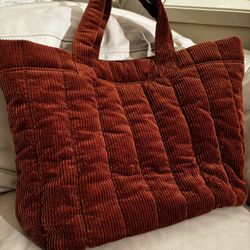 Madewell The Transport Tote Quilted Corduroy Edition new with tags