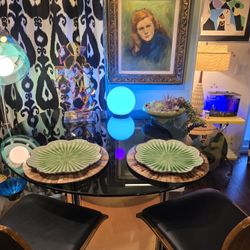 Dishes, Plates and Chargers, Dinner Table Setting 