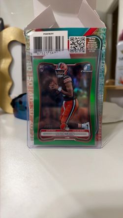 Taylen Green 2026 Bowman Football RC #118 Green /99 Browns