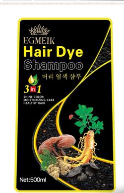 Dye Shampoo Color, Tinte Orgánico, Pintura Para El Cabello Natural