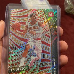 2020-2021 Panini Revolution TRAE YOUNG Base Cn# 65 HAWKS