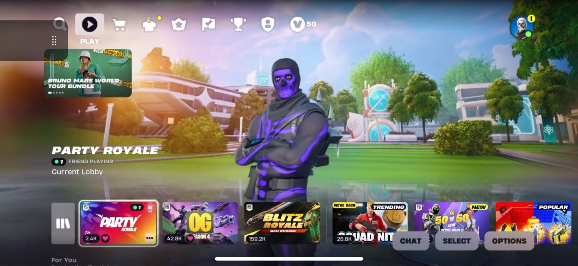Purple Skull Trooper