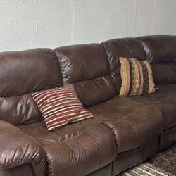 Leather Couch 