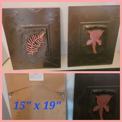 ** ART .. TWO..READY TO HANG..10 EACH **