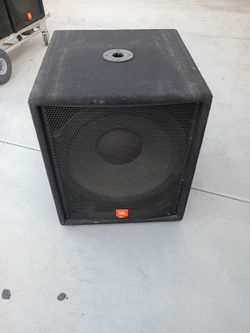 JBL JRX118S 18" Compact Subwoofer