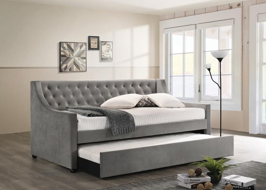 TWIN DAY BED WITH TRUNDLE