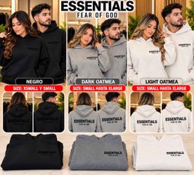 Fear of God Essentials Hoodie $30 each