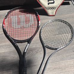 WILSON TENNIS RACKETS