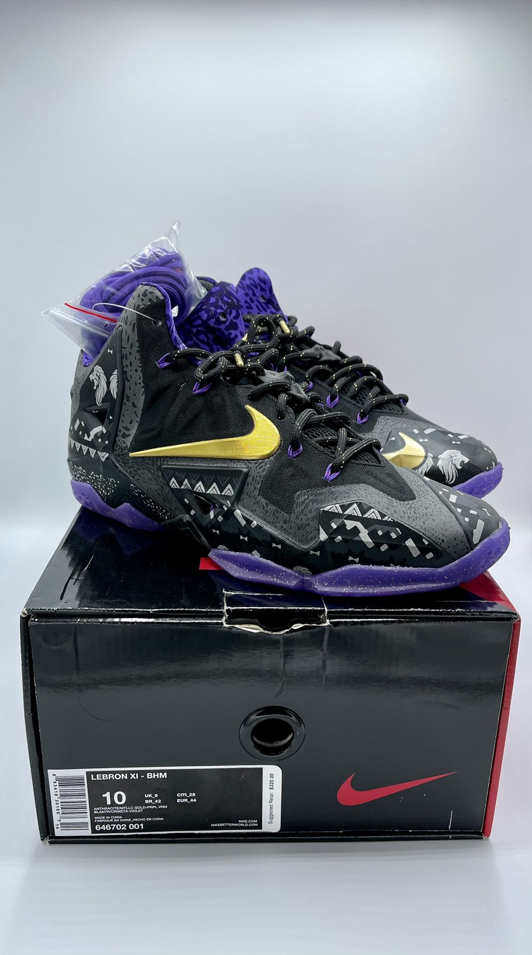 LeBron XI “BHM” | 100% Authentic | Mens Size 10