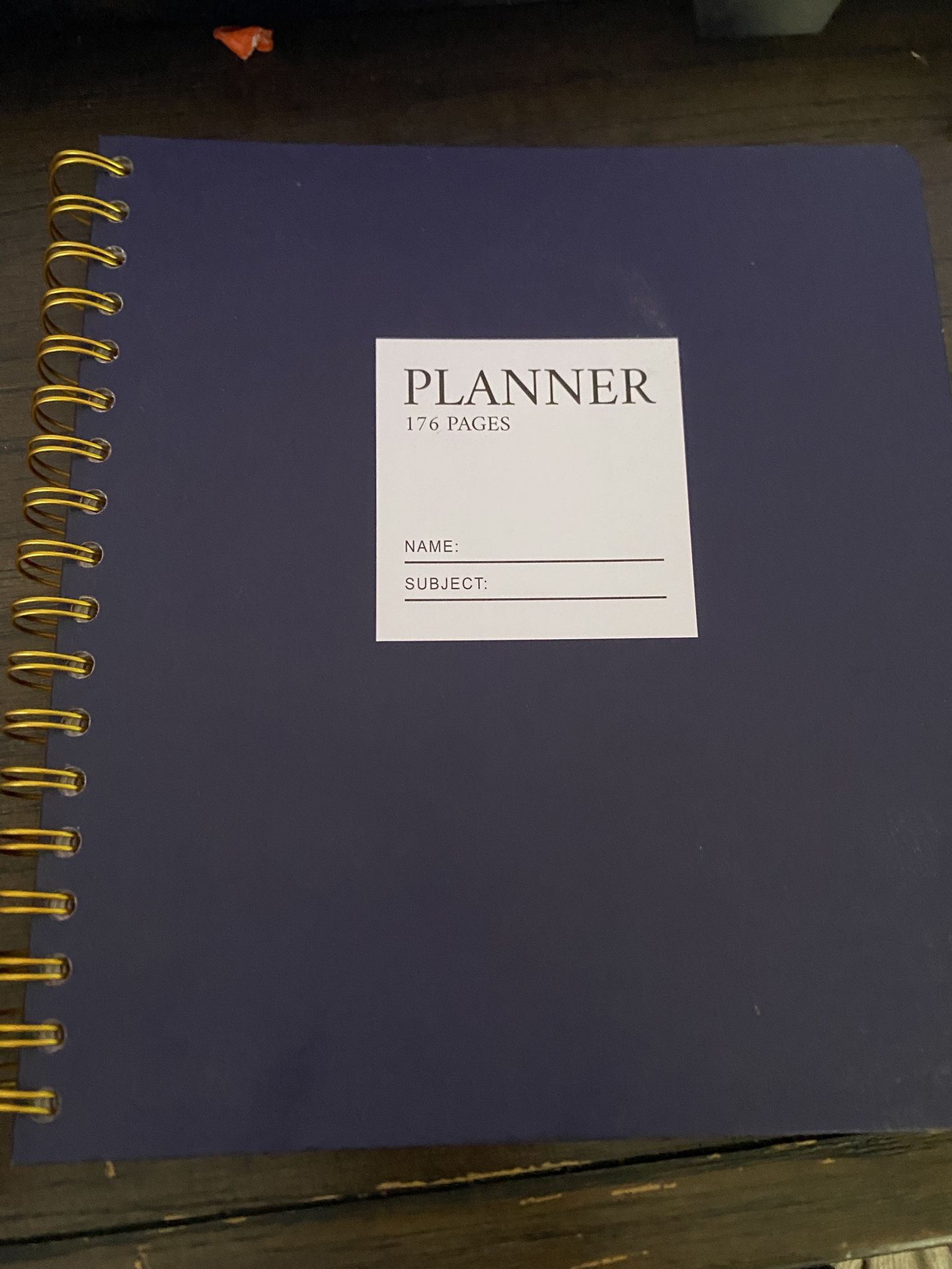 New Planner