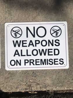Vinyl signs