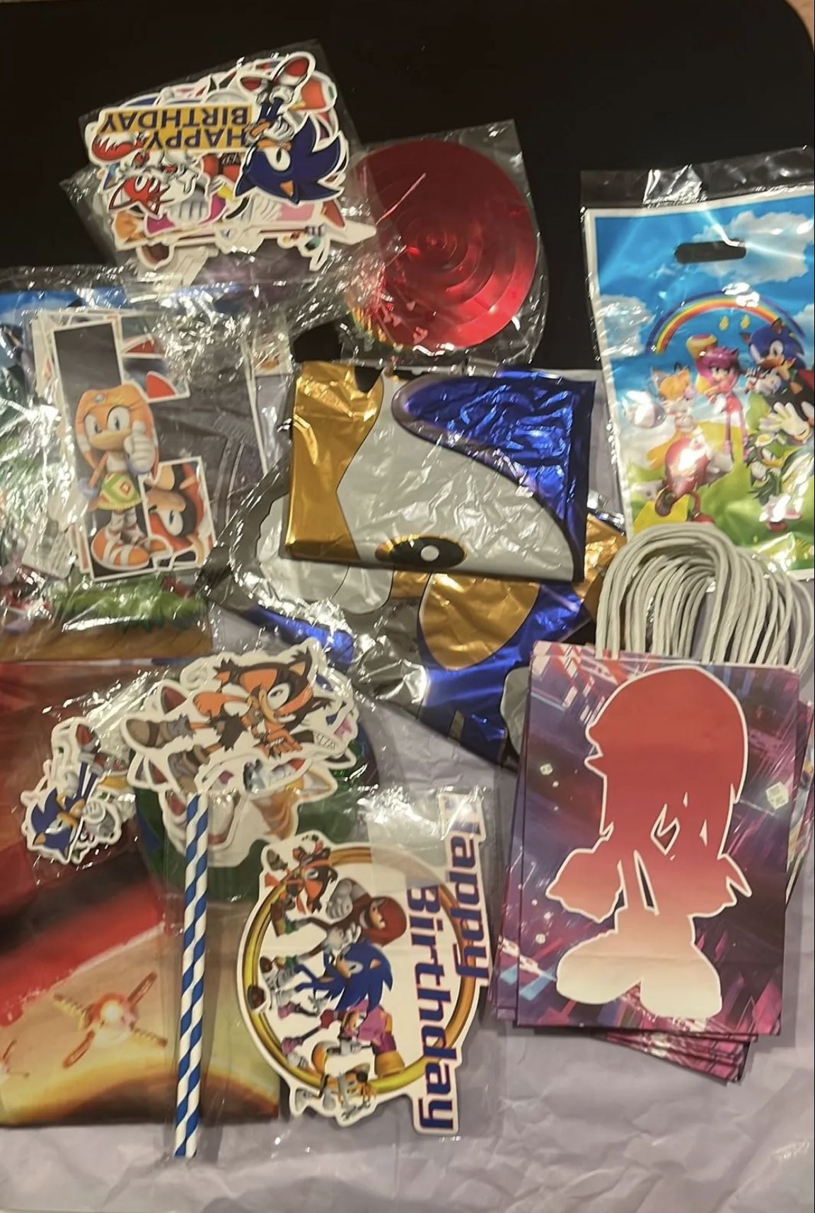 Sonic Birthday Decorations