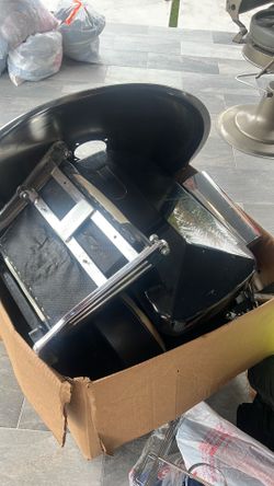Free Barber chair that needs to be put together