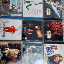 Video CD Lot (8 Movies)