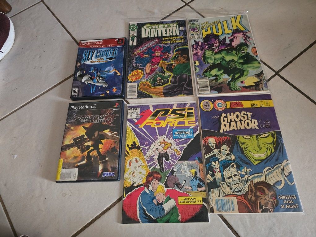 Comics + Games