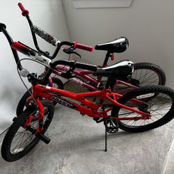 Boy & Girl Huffy Bikes