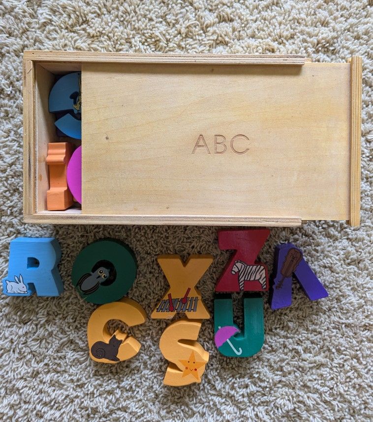Wooden Alphabet