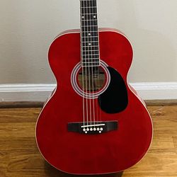 Red Stagg Guitar