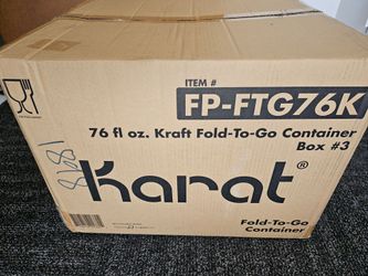 Karat Fold-to-Go Tray Boxes