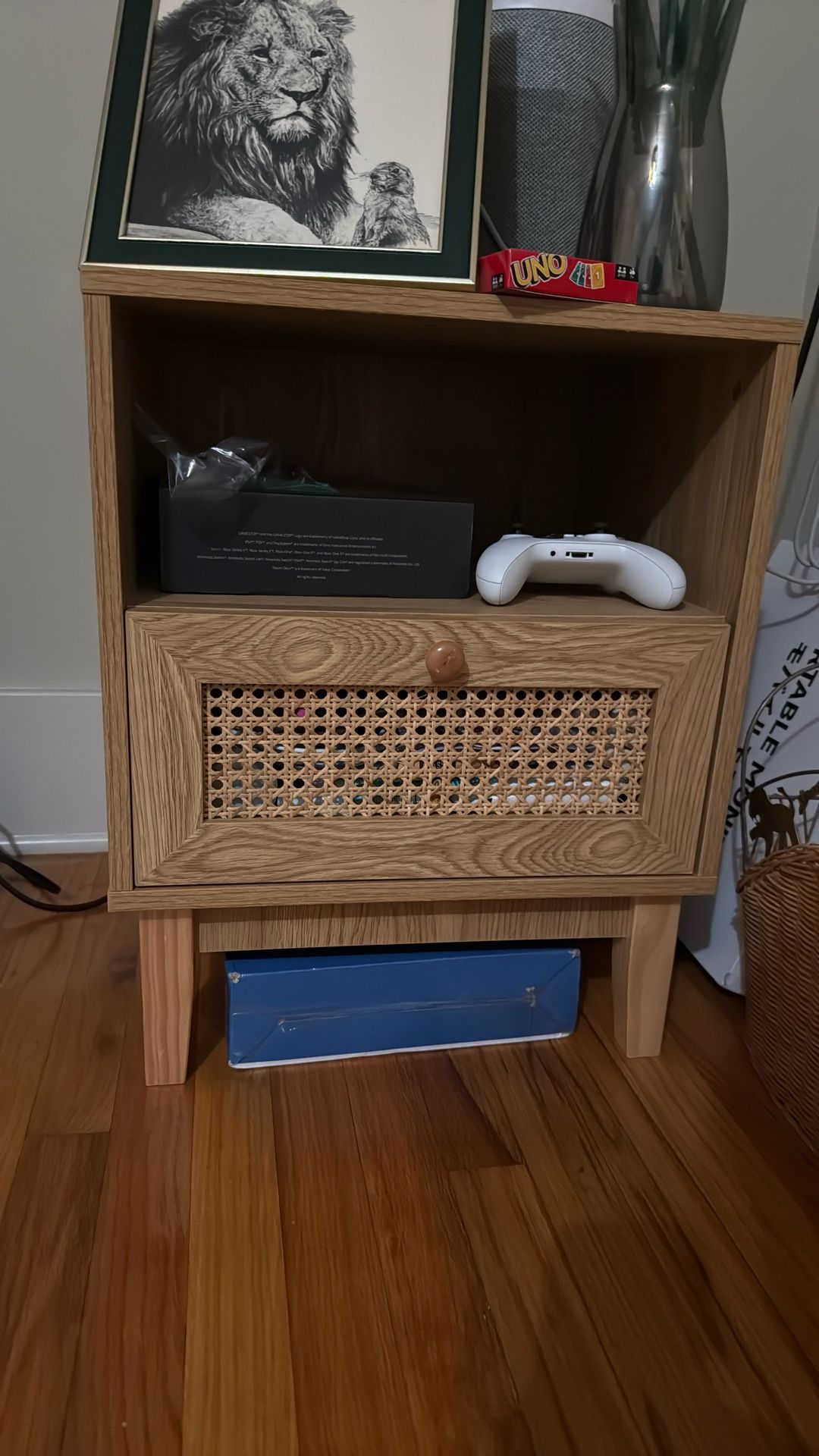 2 Rattan nightstands
