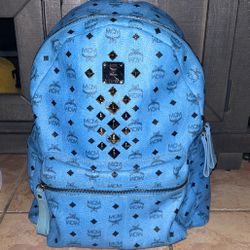 MCM Stark Front Studs Backpack in Visetos  