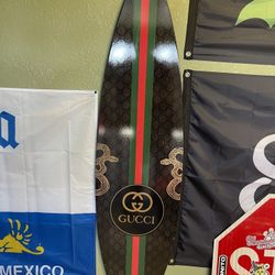 Surfboard Wall Decor Man Cave Signs Art 