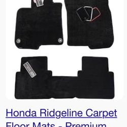 Brand New Honda Ridgeline Floor Mats