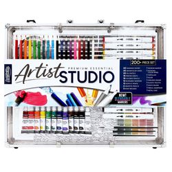  ArtSkills Essential Portable Premium Art Supply Kit, 200 Pieces