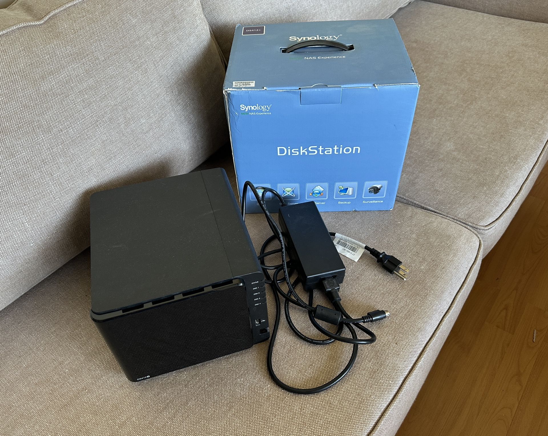 Synology DS412+ 4 Bay NAS