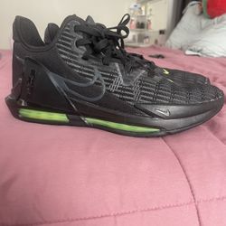 Nike LeBron Witness 6 Black Anthracite Volt