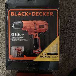 BLACK+DECKER DRILL
