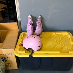 Womens Roller Skates 🛼  Hightop Pink . Size 6/7