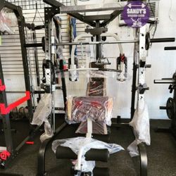 Smith Machine With Cable Crossover 