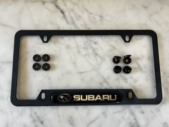 Subaru License Plate Frame
