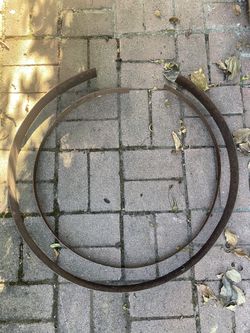 Rustic Wine Barrel Straps For Projects