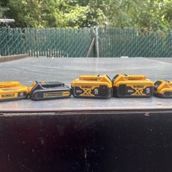 Dewalt batteries