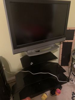 Corner TV stand