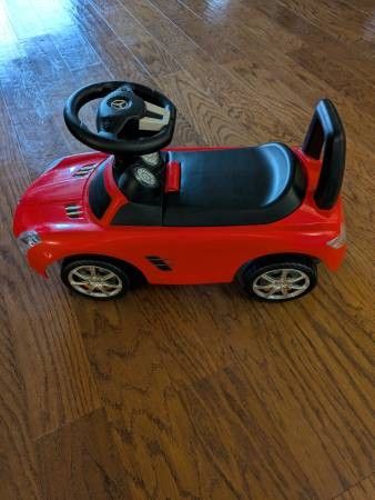 Mercedes Benz Push Car, Red 3-6 Years