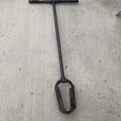 Antique Post Hole Auger