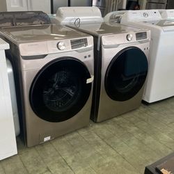 Samsung Front Load Washer And Dryer Set 9Q60Z