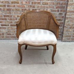 Vintage French Provincial Cane Chair