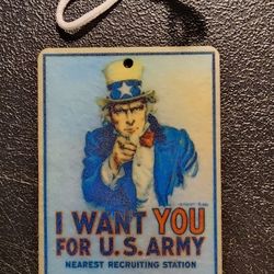Uncle Sam Wants You Air Freshener,  U.S. Army