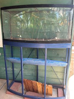 Fish tank, w H/D metal stand, Extra Large