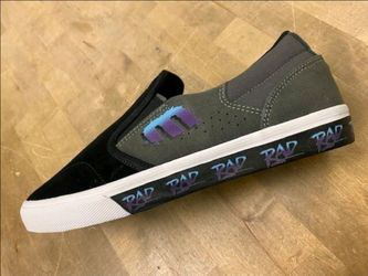 Etnies Marana Slip On X RAD Size 8 Black/Grey