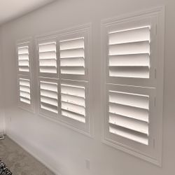 Wood Shutters (FREE ESTIMATES & SAME DAY PRICING)- Plantation, Custom, Interior, Window Treatments/Coverings. Persianas de Madera. Se Habla Espanol.