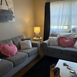 Both Love Seat And Couch