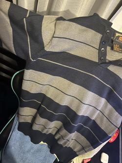 Country Fb Navy Blue And Gray (size Small)