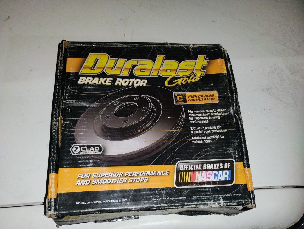 Disc Brake Rotor Duralast Gold, Z Clad,