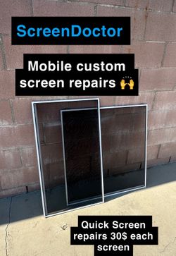 Window Screen Repairing